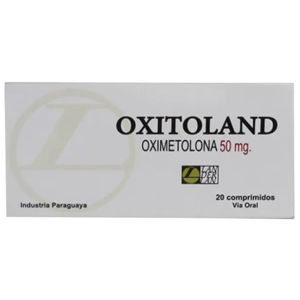Oximetolona 50mg/20 comprimidos