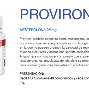 Proviron 25mg/40 tabletas