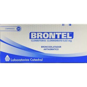 Clembuterol 20 comprimidos - BRONTEL