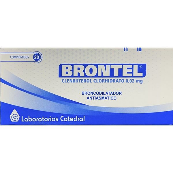 Clembuterol 20 comprimidos - BRONTEL